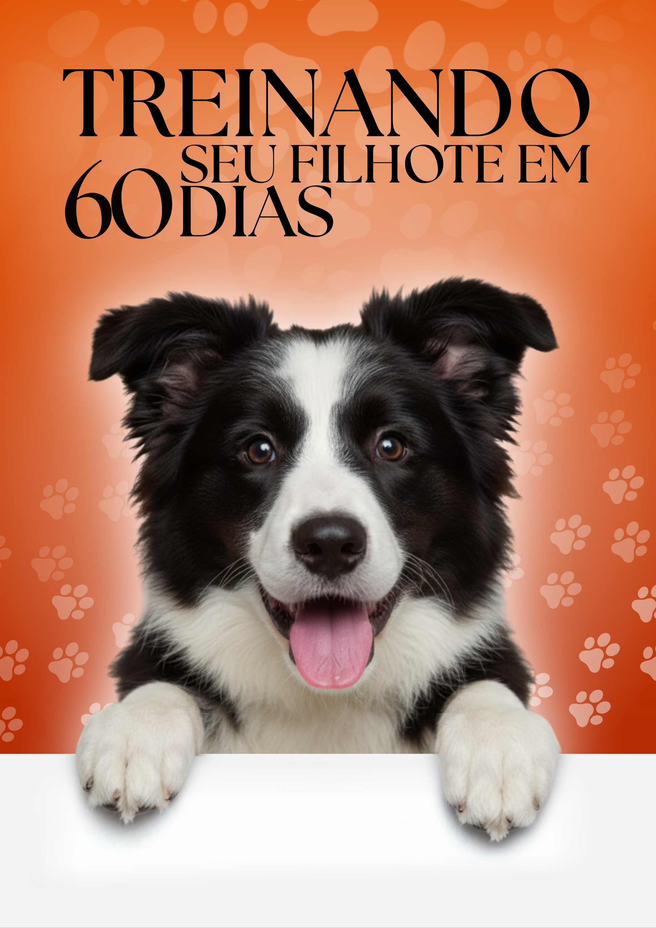 Capa do e-book Treinando seu Filhote em 60 Dias